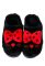 Тапочки женские 120PTSG3083 (черный/красный)