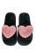 Тапочки женские 120PTSGH4824 (черный/розовый)