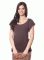 ТЛ 124 Футболка женская (коричневый)