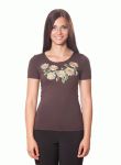 ТЛ 126 Футболка женская (коричневый)
