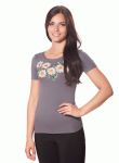 ТЛ 126 Футболка жіноча (сірий)