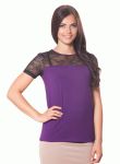 ТЛ 128 Футболка жіноча (фіолетовий)
