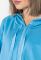 Толстовка батал женская с капюшоном 82PD373 (голубой)