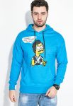 Чоловіча толстовка з мультяшним принтом 82PD938 (синій)