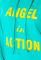 Толстовка жіноча з написом на грудях 82PD917 (бірюзовий)