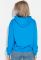 Толстовка жіноча з написом на грудях 82PD917 (синій)