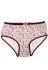 Трусы женские 107P750-5 (молочный/бордовый)