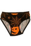 Трусы женские 122P049 junior (черный/оранжевый)