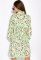 Квіткова сукня з об'ємними рукавами 103P492 (лимонна)