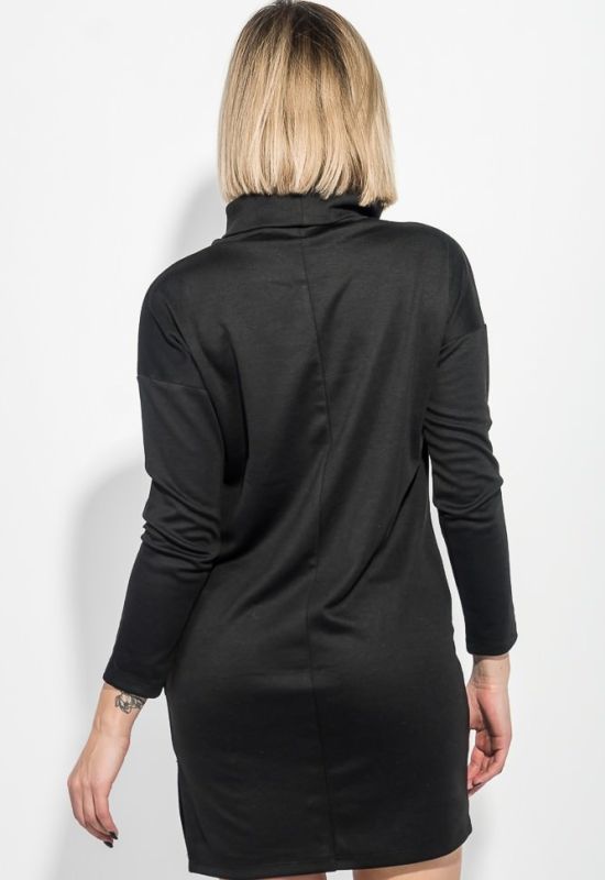 Туніка-сукня жіноча довгий рукав 70PD5000 (чорний)