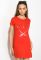 Туника женская 317F028 (красный)