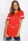 Туника женская 317F030 (красный)