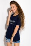 Туника женская 317F045 (темно-синий) Туника женская 317F045 (темно-синий)