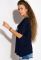 Туніка жіноча 317F045 (темно-синій)