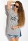 Туника женская 317F066 (светло-серый)