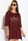 Туника женская 317F067 (вишневый)