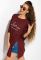 Туника женская 317F067 (вишневый)