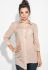 Туника женская принтованная с удлиненной спинкой 64PD287 (бежевый)