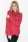 Жіноча туніка з довгим рукавом 140V001 (кораловий)