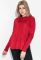 Жіноча туніка з довгим рукавом 140V001 (червоний)