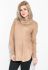 Туника женская с длинным рукавом 140V001 (светло-бежевый)