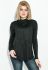 Жіноча туніка з довгим рукавом 140V001 (чорний)