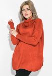 Туніка жіноча з довгим рукавом 140V001 (теракотовий)
