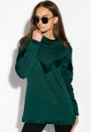 Туника женская утепленная 120PVLN1110 (зеленый) Туника женская утепленная 120PVLN1110 (зеленый)