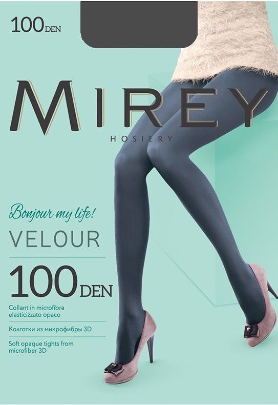 Velour 100 den Mirey (дымчатый)