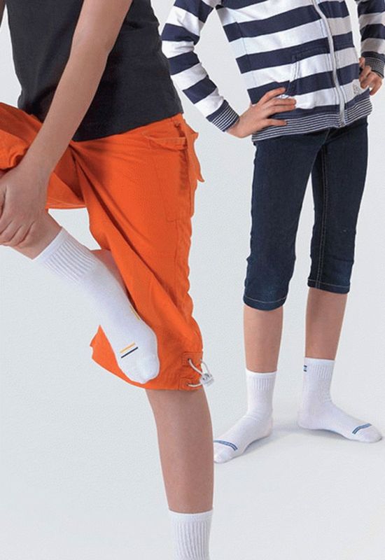 109-002 G Шкарпетки бавовняні спортивні для дівчаток
