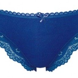 212-1554 Трусы мини бикини женские (синий)