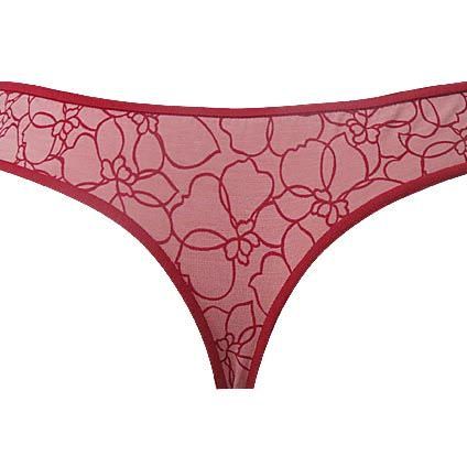 221-1552 Труси міні Стрінги жіночі (рожевий)