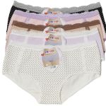 25022 Труси максі жіночі cotton (білий)