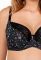 ADDICTED II 555/1 Бюстгальтер жіночий SUPER SIZE (чорний)