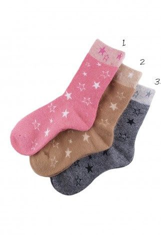 ANGORA H67 Шкарпетки жіночі ангорові (мікс кольорів)