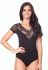 ББ 064 Боді жіночий стрінги (чорний)