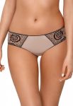 BEAUTY P 549/2 Трусы женские с двойным тюлем (черный/бежевый) BEAUTY P 549/2 Трусы женские с двойным тюлем (черный/бежевый)