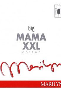BIG MAMA COTTON 120 den Колготки женские Теплые хлопковые для беременных (черный)