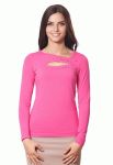 БЛ 081 Блузка женская (малиновый)