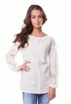 БЛ 160 Блузка жіноча (молочний)