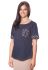 БЛ 171 Блузка женская (темно-синий)