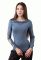 BL 206 Блузка жіноча (сірий)