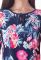 BL 218 Блузка жіноча (синій)