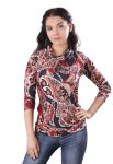 BL 220 Блузка жіноча (бордовий)