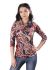 BL 220 Блузка жіноча (бордовий)