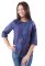BL 235 Блузка жіноча (темно-синій)