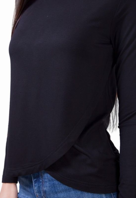BL 257 Блузка жіноча (чорний)