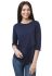 BL 277 Блузка жіноча (темно-синій)