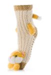 CHENILLE Носки вязанные со зверушками (бежевый) CHENILLE Носки вязанные со зверушками (бежевый)