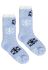 COOZY L50 Шкарпетки жіночі махрові (синій/темно-синій)